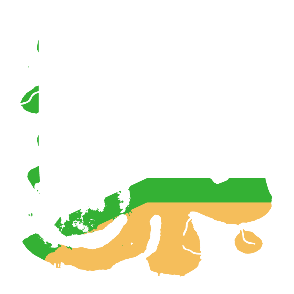 Biome Rust Map: Procedural Map, Size: 3849, Seed: 1298094623