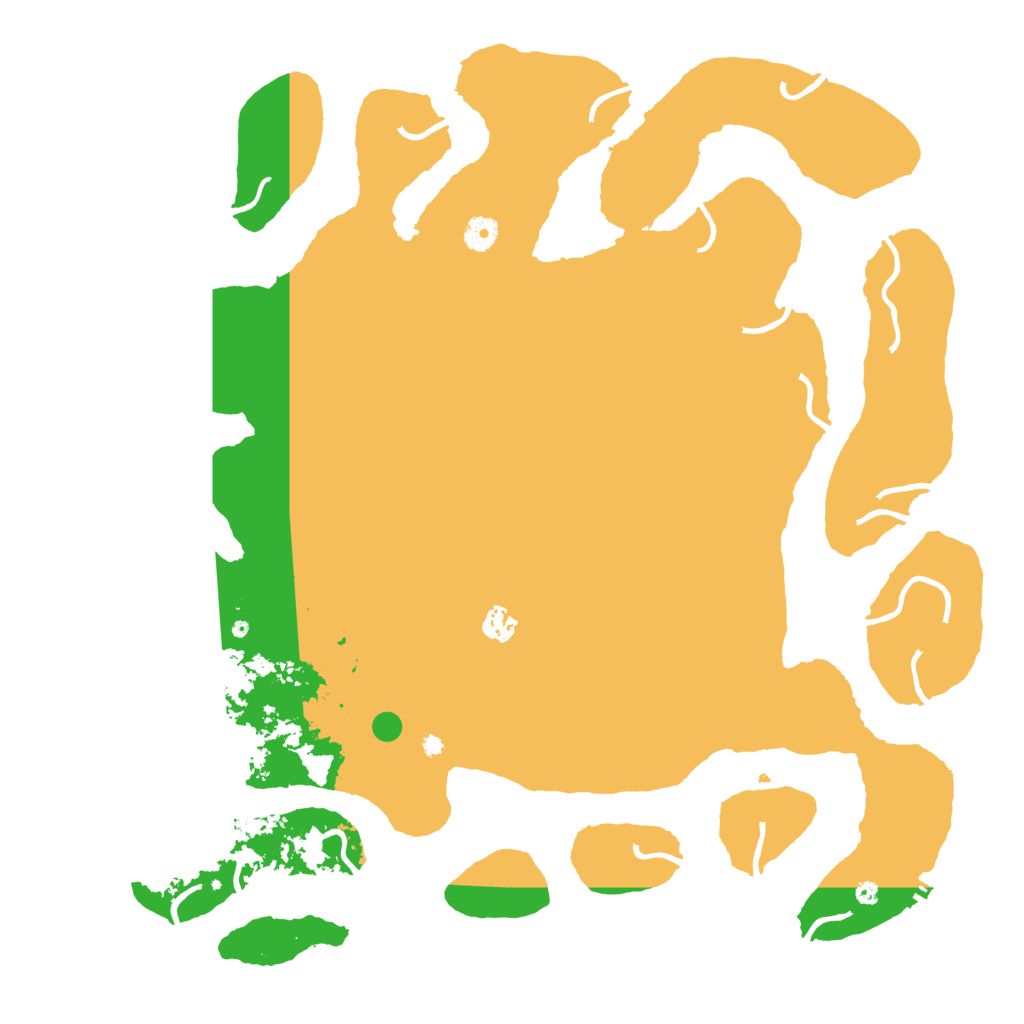 Biome Rust Map: Procedural Map, Size: 4500, Seed: 846572