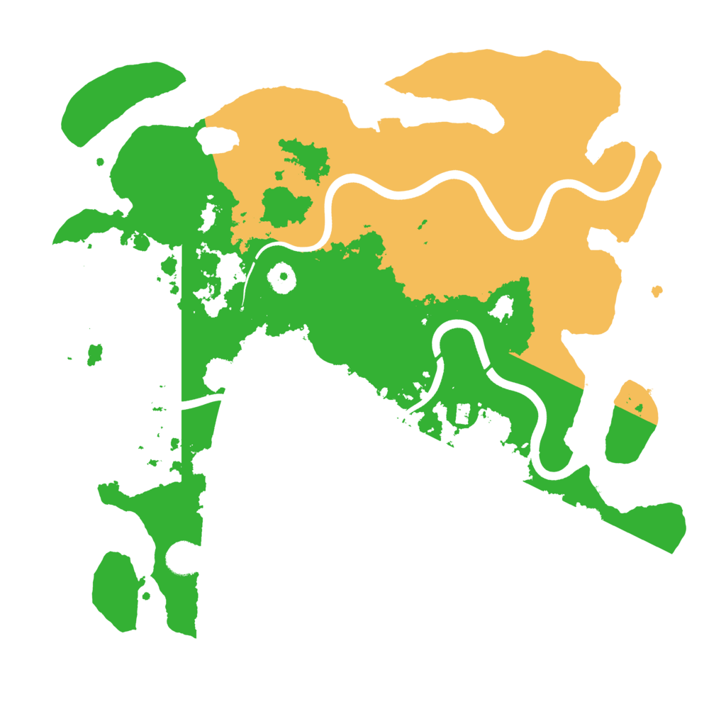 Biome Rust Map: Procedural Map, Size: 3750, Seed: 78391567