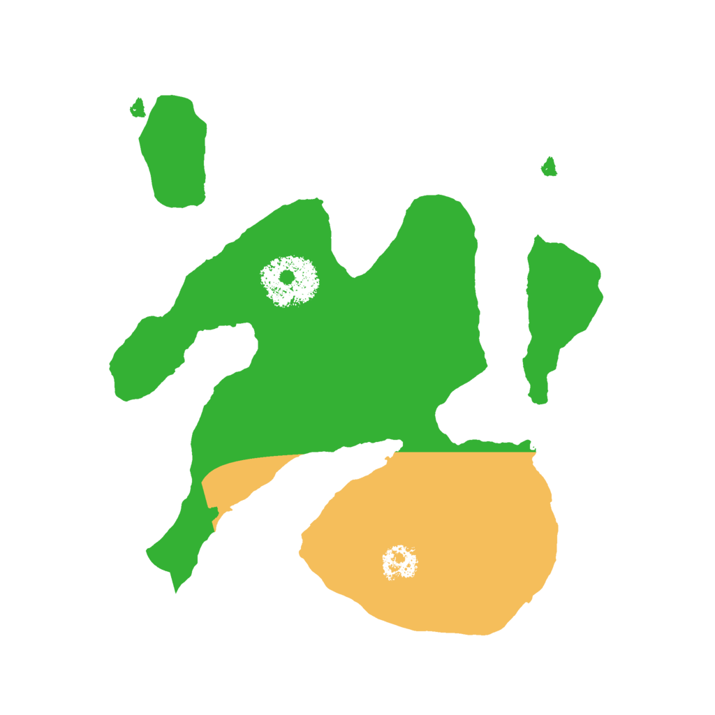 Biome Rust Map: Procedural Map, Size: 2000, Seed: 1340230298