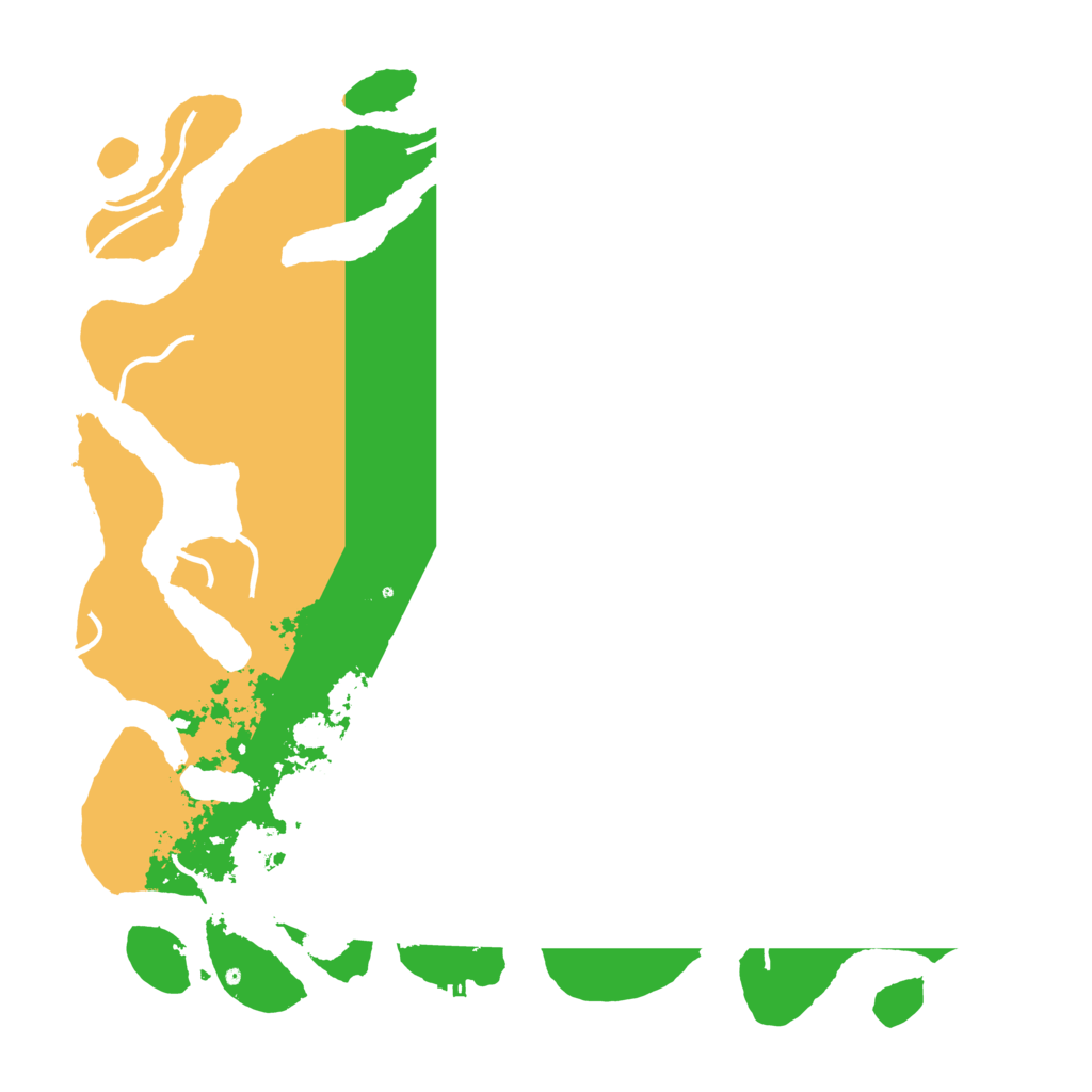 Biome Rust Map: Procedural Map, Size: 5000, Seed: 9587