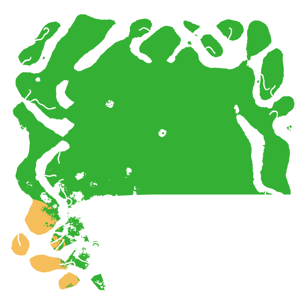 Biome Rust Map: Procedural Map, Size: 6000, Seed: 531038928