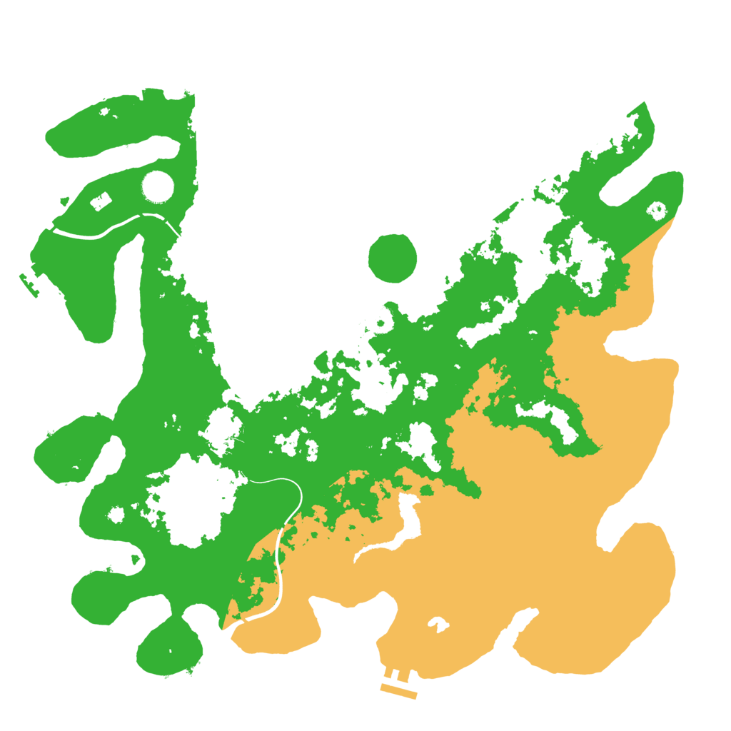 Biome Rust Map: Procedural Map, Size: 4000, Seed: 1277254951