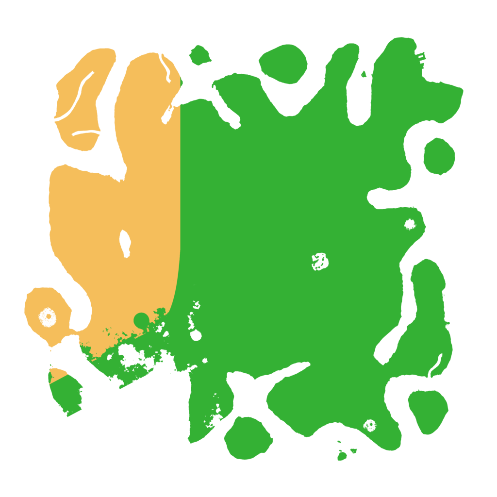 Biome Rust Map: Procedural Map, Size: 4200, Seed: 670