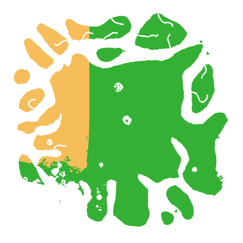 Biome Rust Map: Procedural Map, Size: 4000, Seed: 44355676