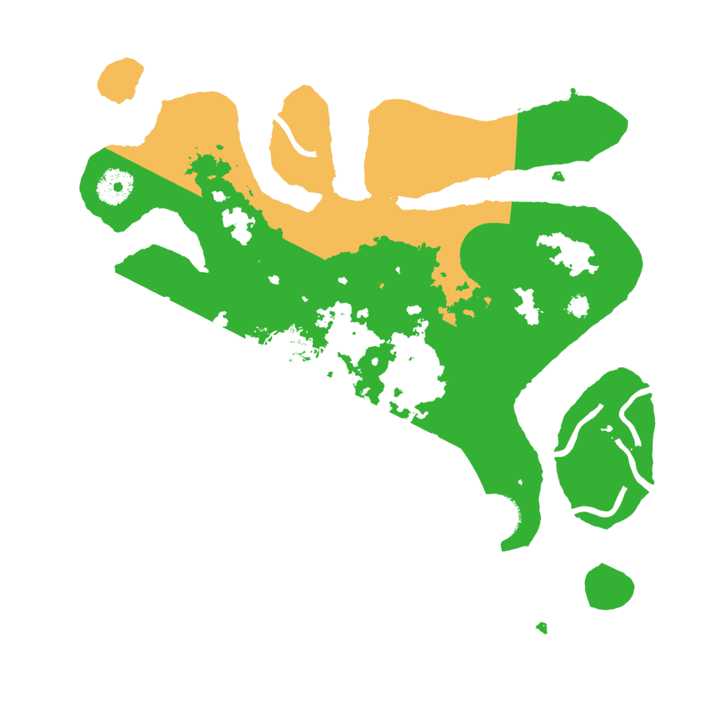 Biome Rust Map: Procedural Map, Size: 3000, Seed: 1246693405