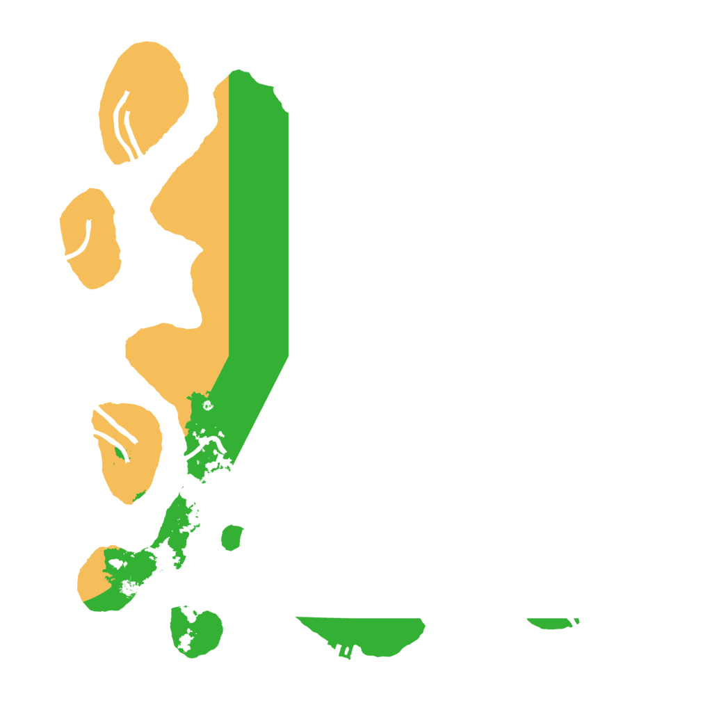 Biome Rust Map: Procedural Map, Size: 3600, Seed: 1182133826