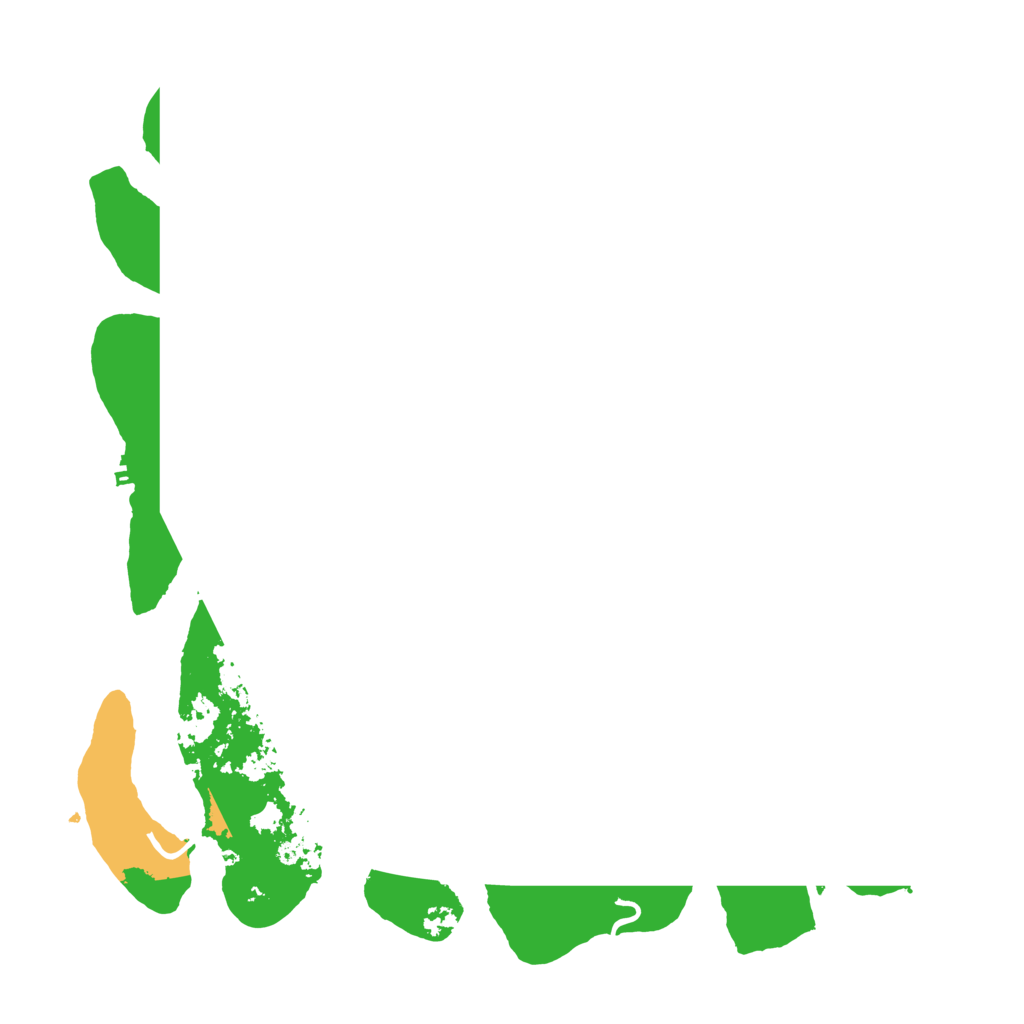 Biome Rust Map: Procedural Map, Size: 4500, Seed: 2141660743