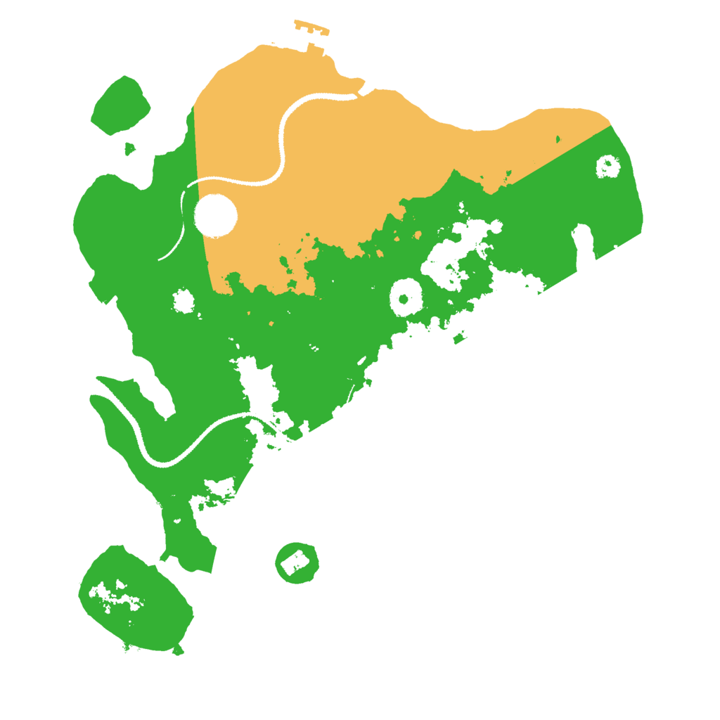 Biome Rust Map: Procedural Map, Size: 3008, Seed: 705481340