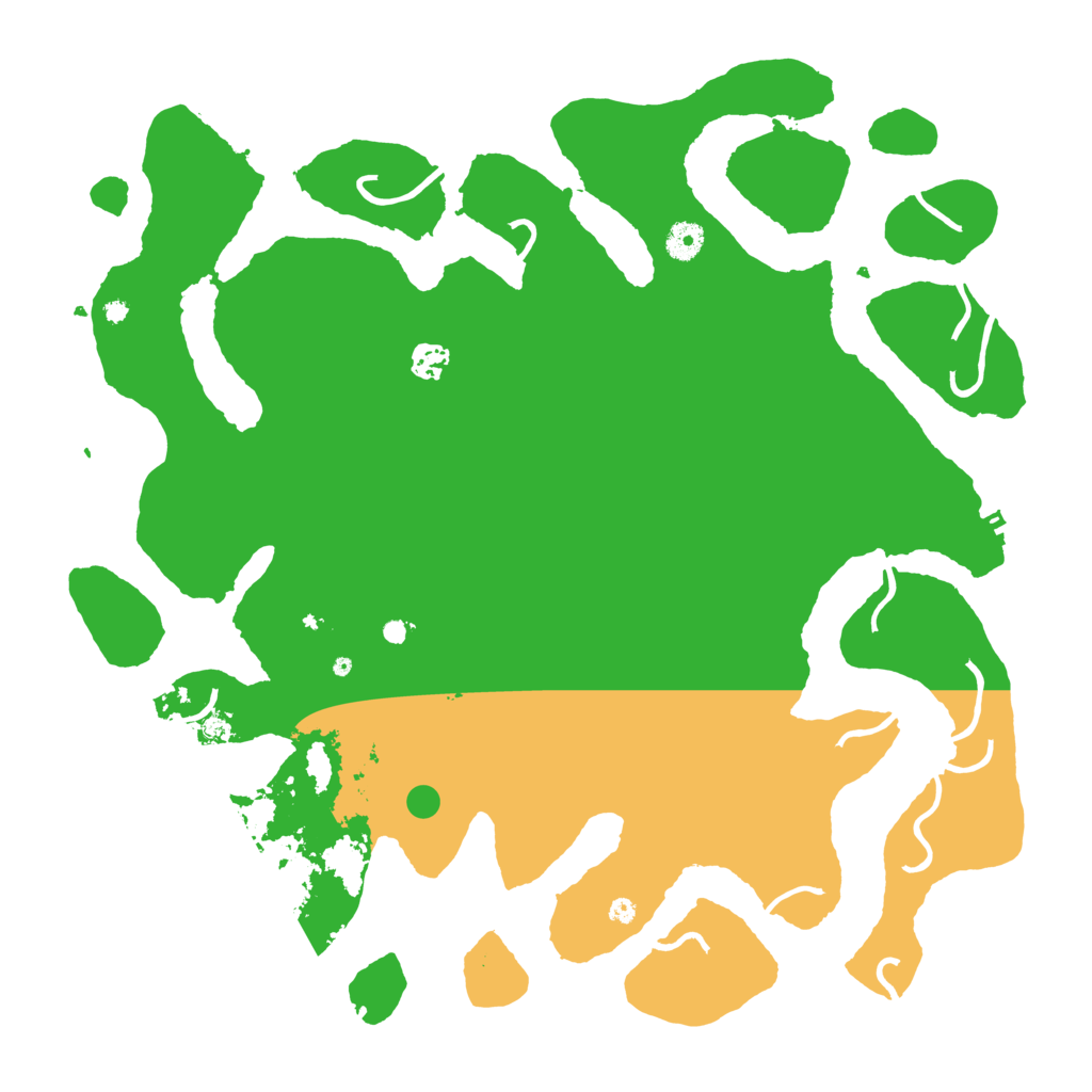 Biome Rust Map: Procedural Map, Size: 4300, Seed: 521951330