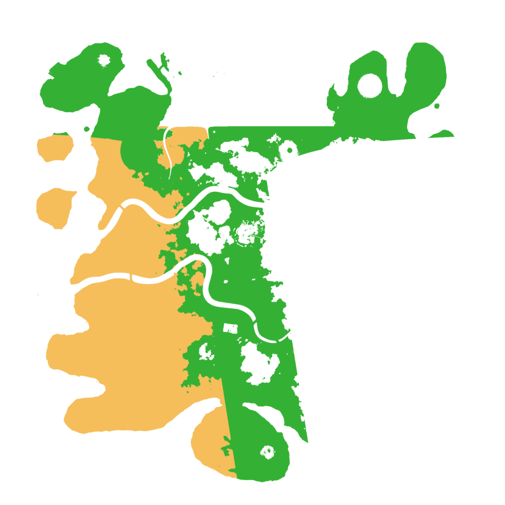Biome Rust Map: Procedural Map, Size: 3800, Seed: 782343
