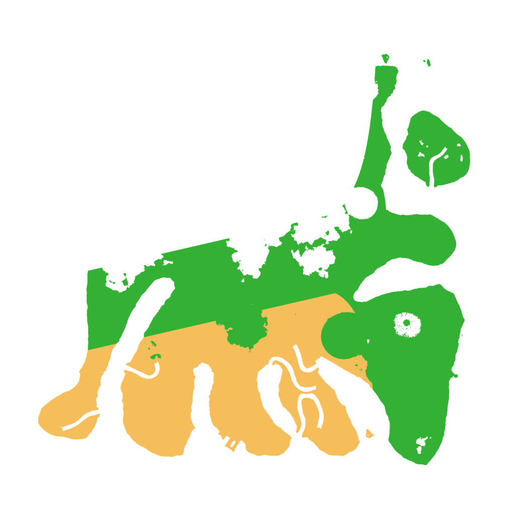 Biome Rust Map: Procedural Map, Size: 3000, Seed: 566607