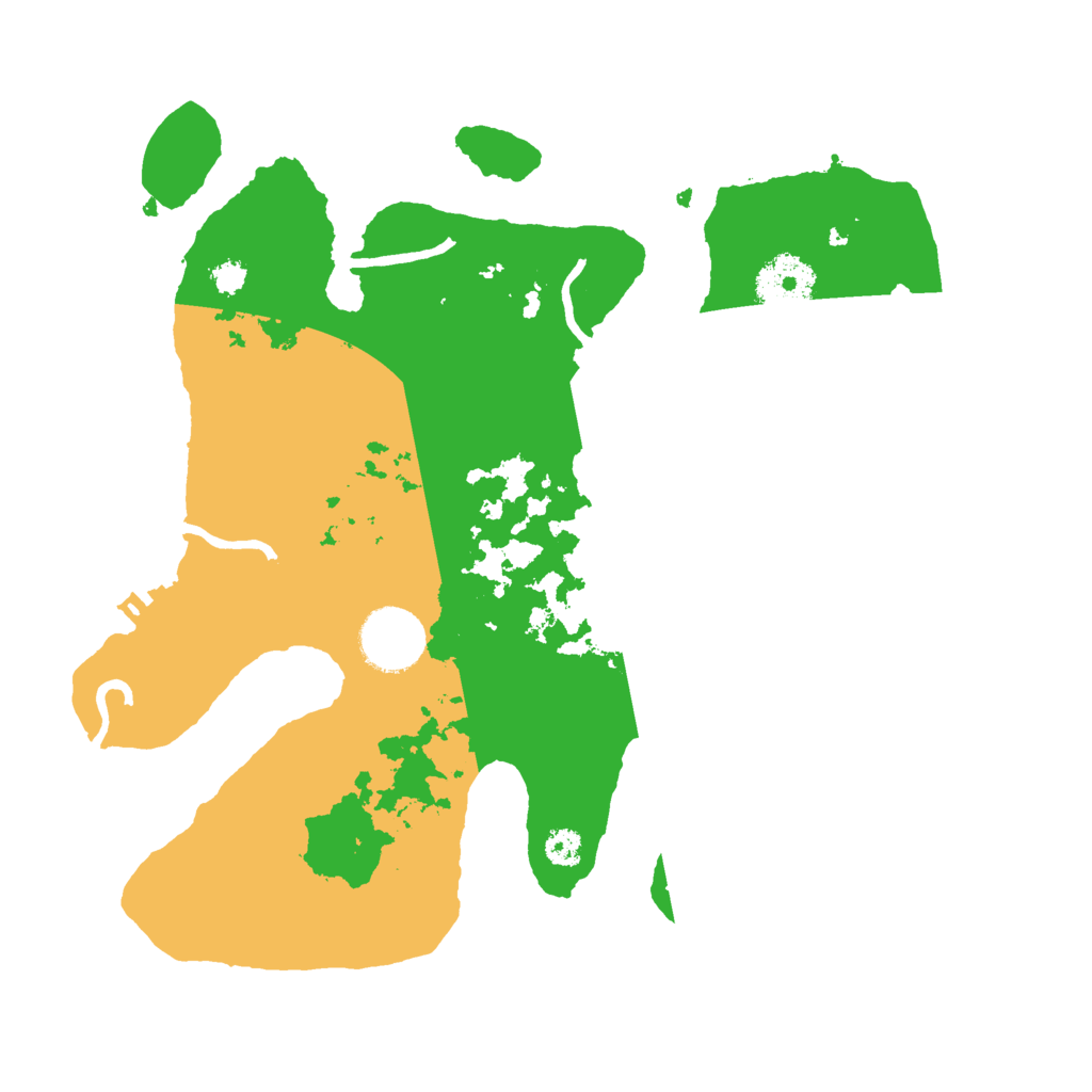 Biome Rust Map: Procedural Map, Size: 3000, Seed: 797969