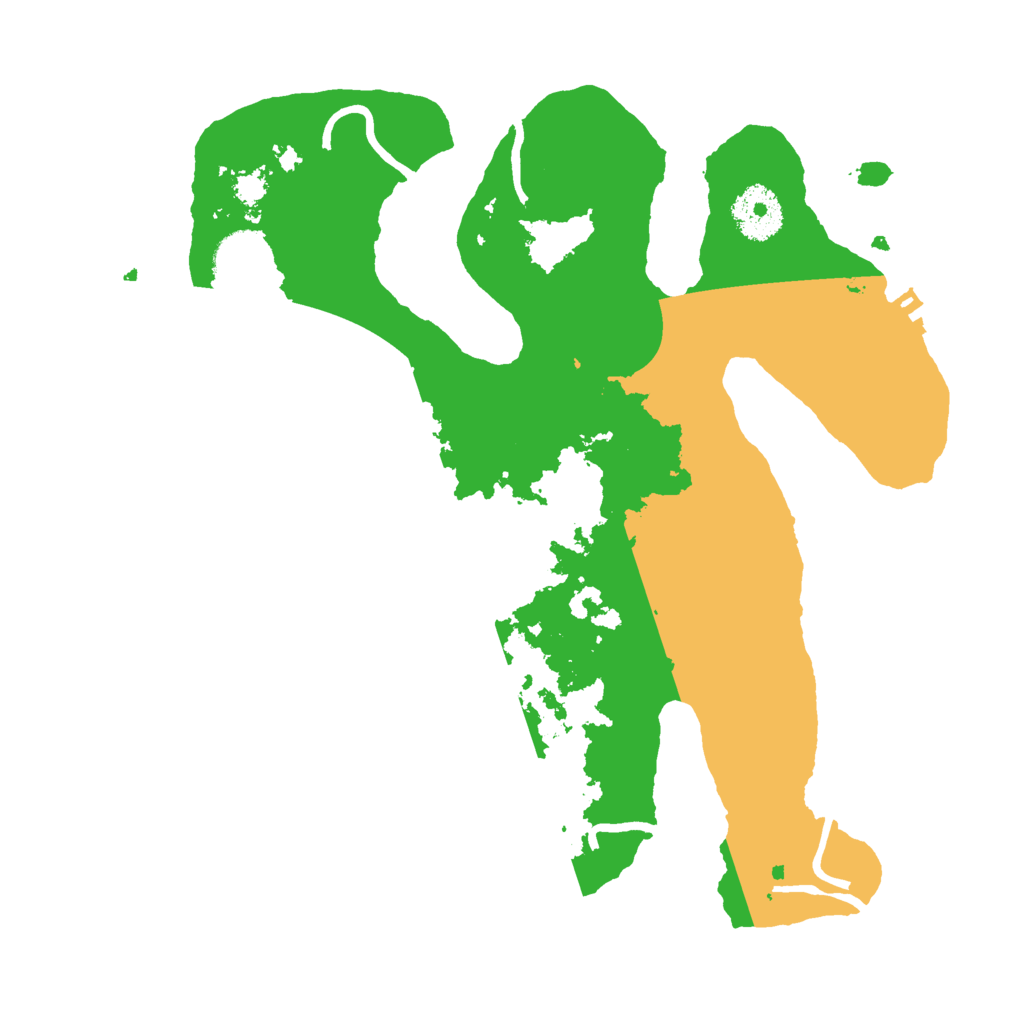 Biome Rust Map: Procedural Map, Size: 3000, Seed: 185039