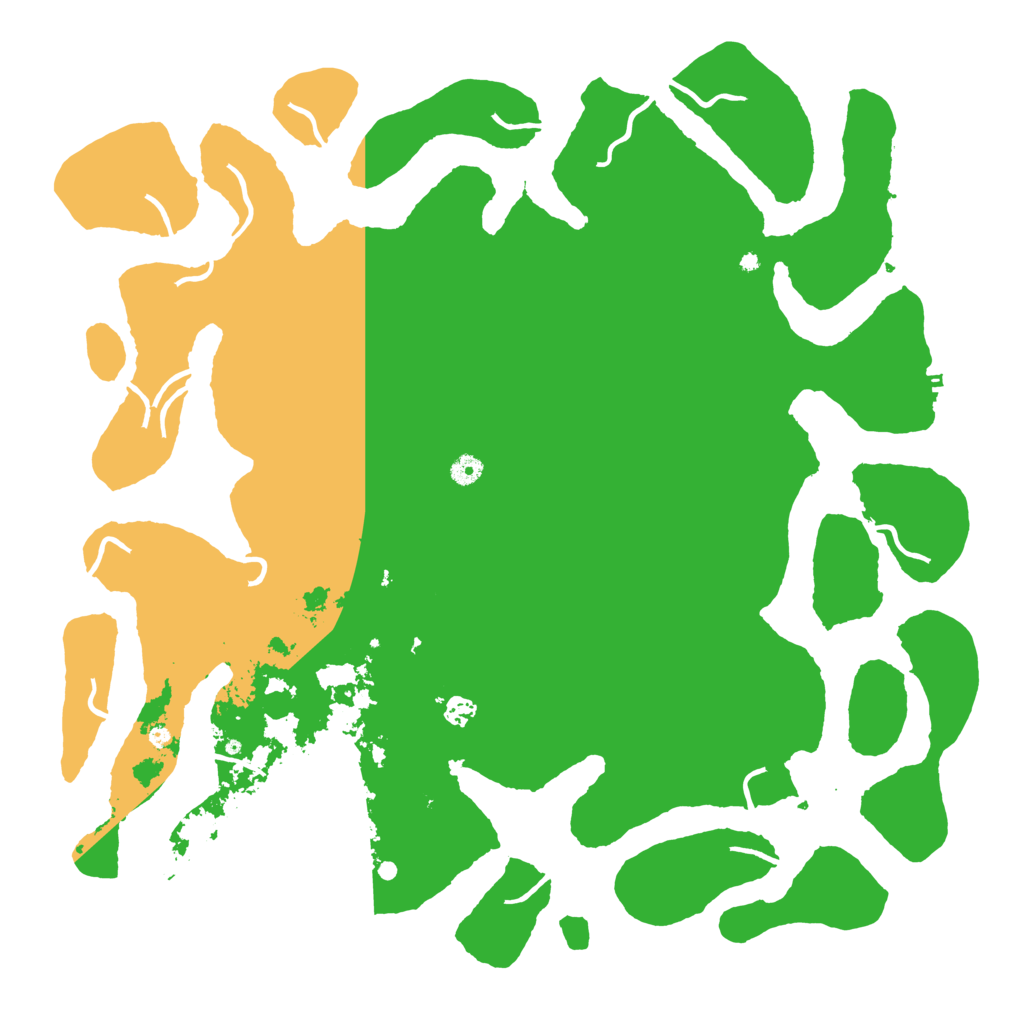 Biome Rust Map: Procedural Map, Size: 5000, Seed: 191705300