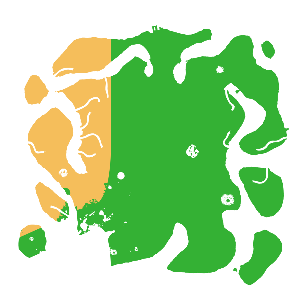 Biome Rust Map: Procedural Map, Size: 3700, Seed: 675384786