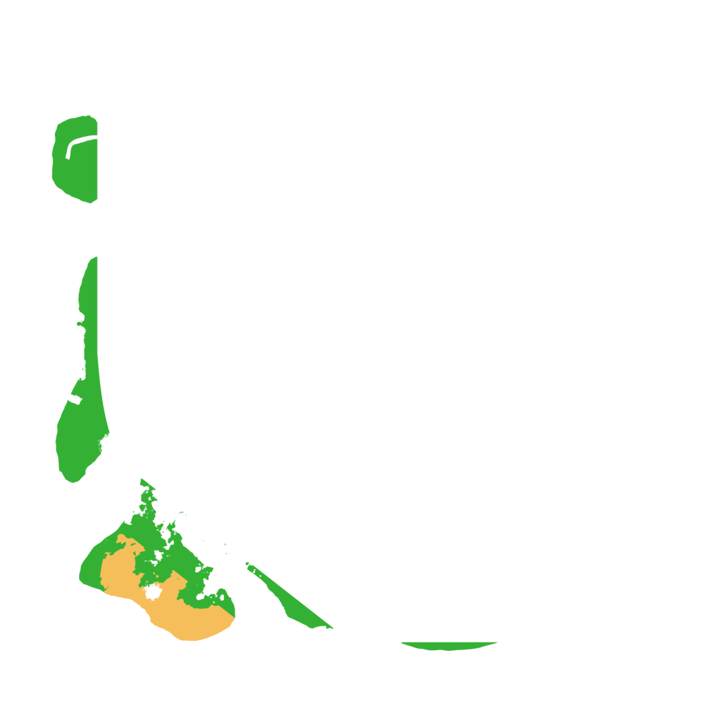 Biome Rust Map: Procedural Map, Size: 3700, Seed: 7723