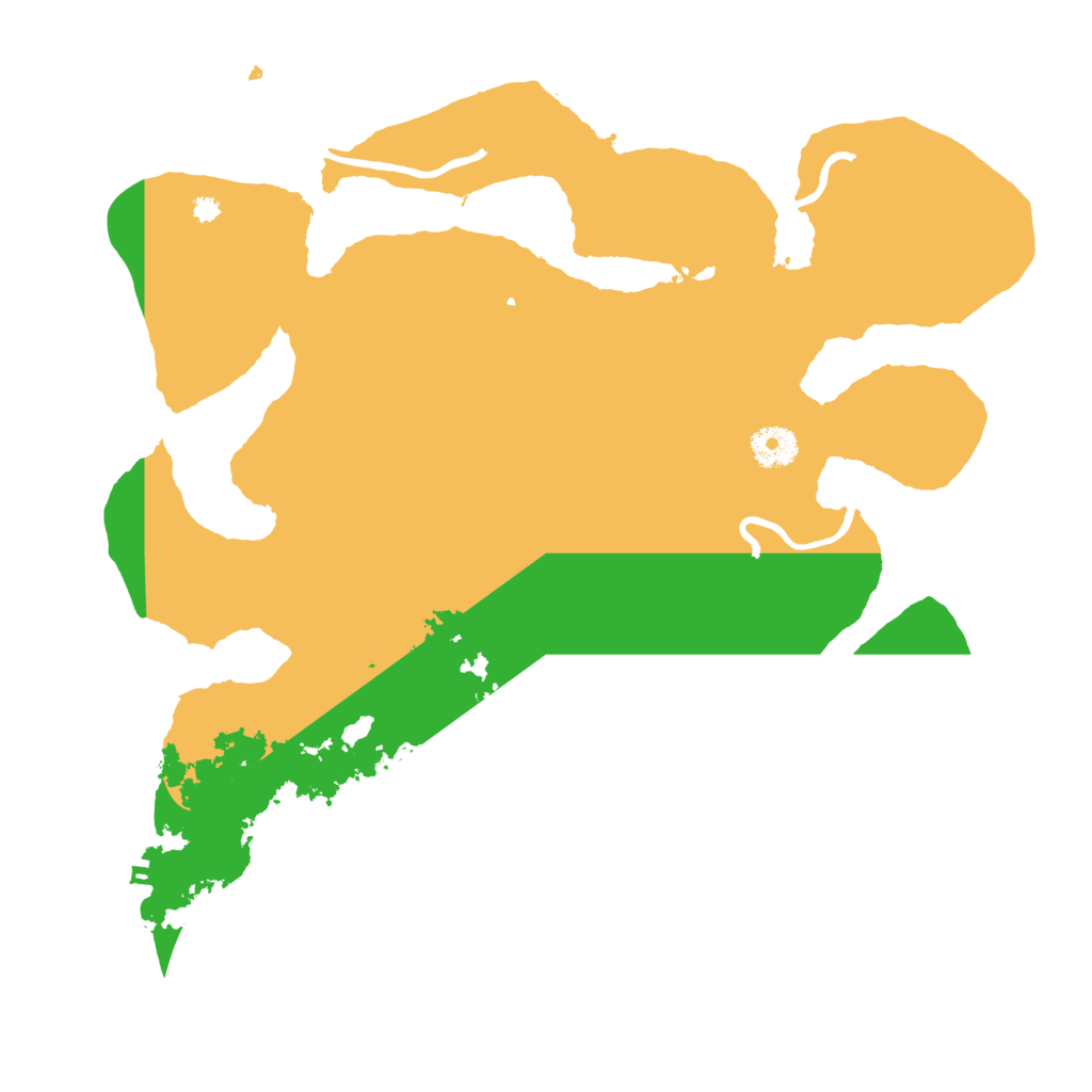 Biome Rust Map: Procedural Map, Size: 3700, Seed: 1854928991