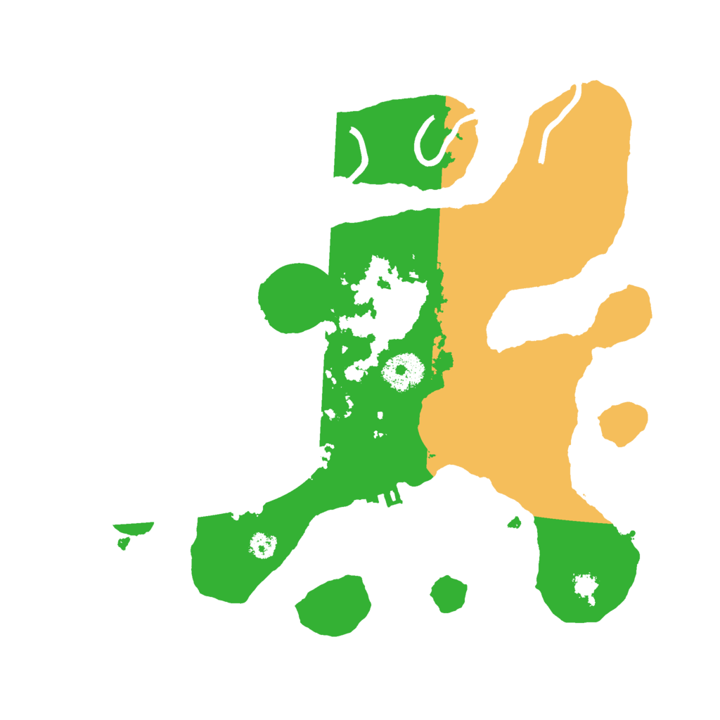 Biome Rust Map: Procedural Map, Size: 2800, Seed: 2030170