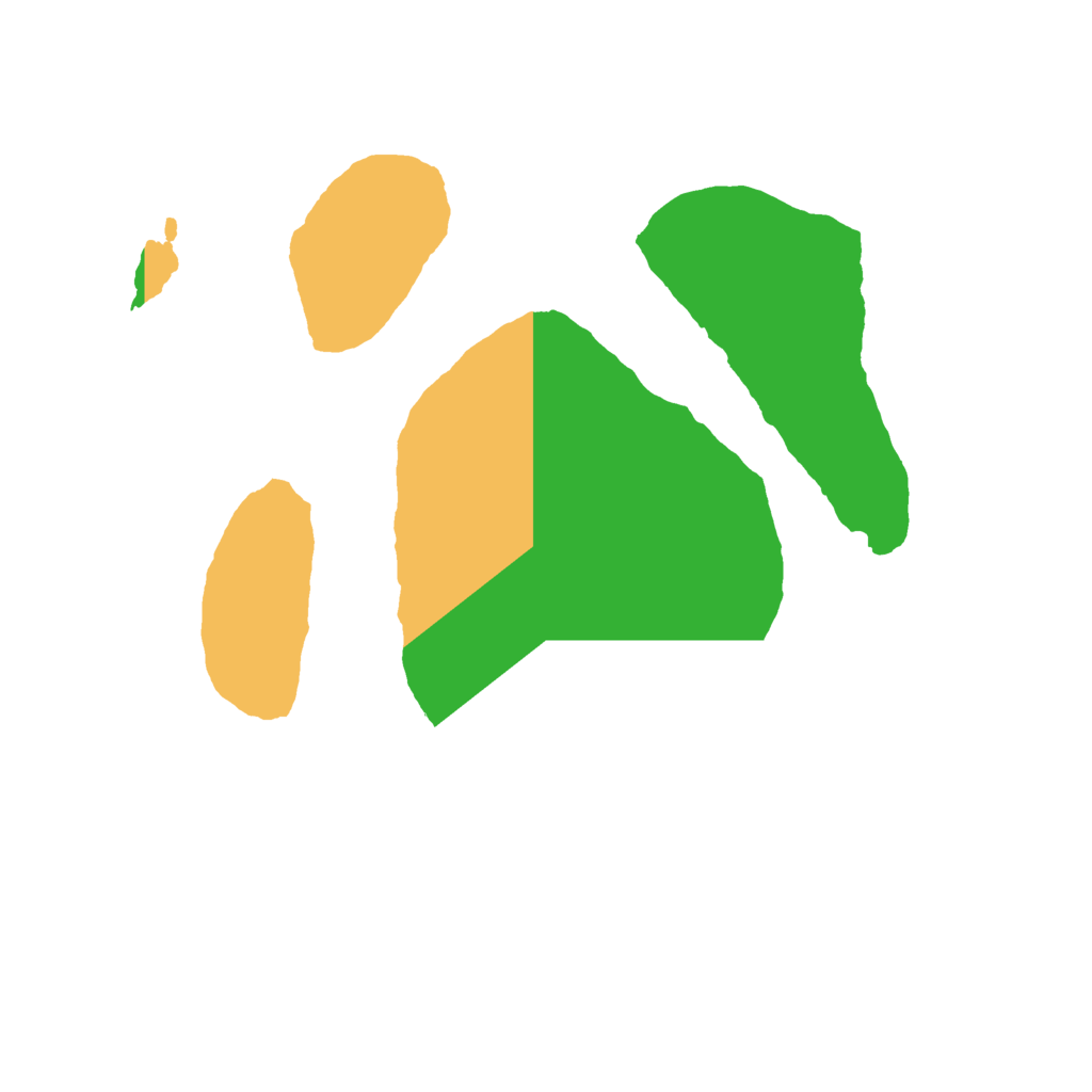 Biome Rust Map: Barren, Size: 2000, Seed: 694