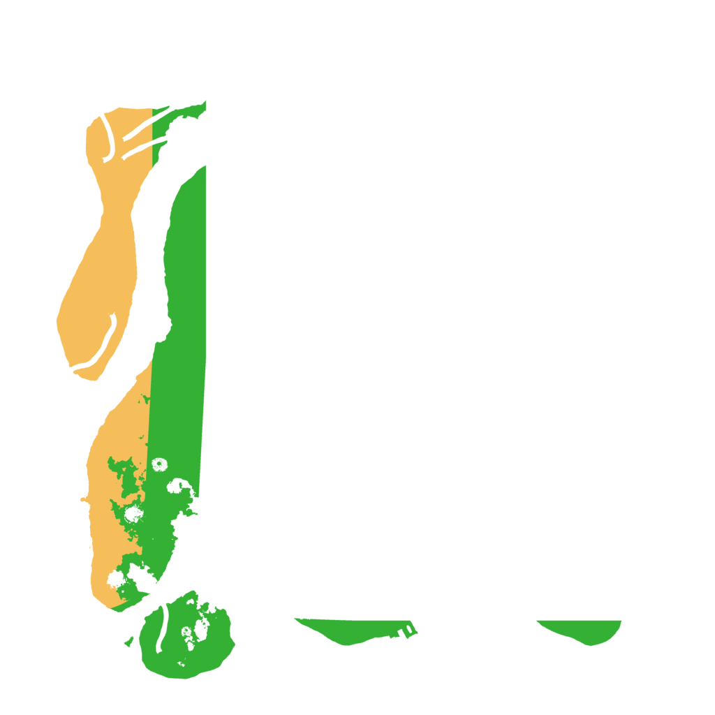 Biome Rust Map: Procedural Map, Size: 3550, Seed: 555111333