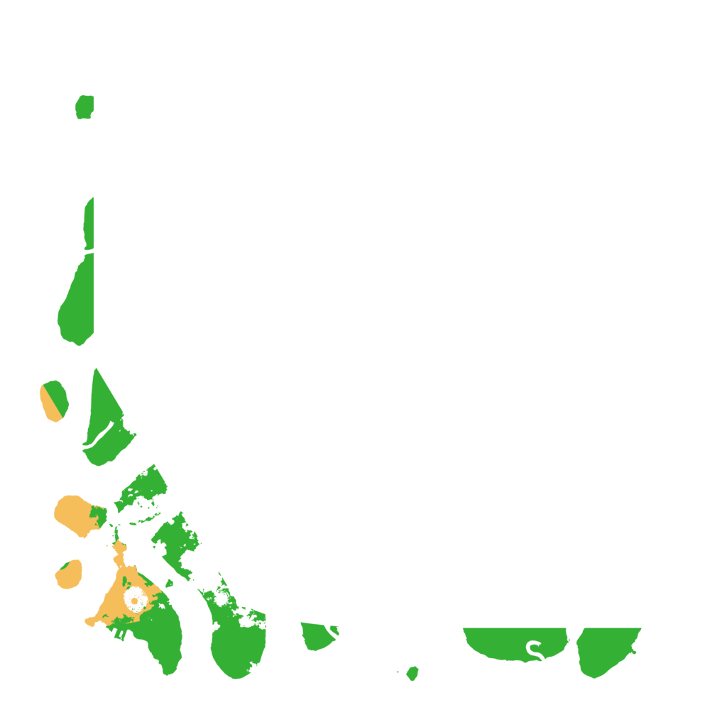 Biome Rust Map: Procedural Map, Size: 4500, Seed: 42879