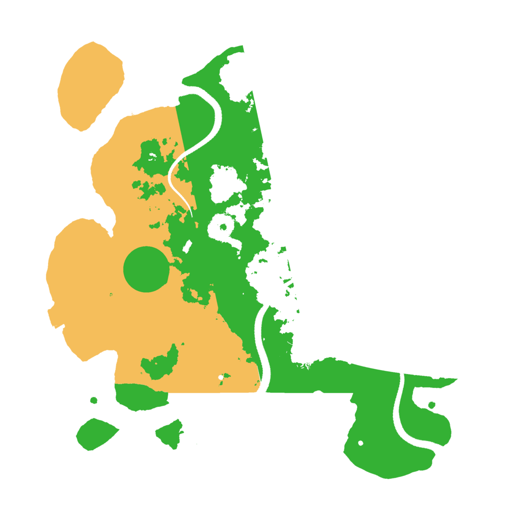 Biome Rust Map: Procedural Map, Size: 3000, Seed: 4111141