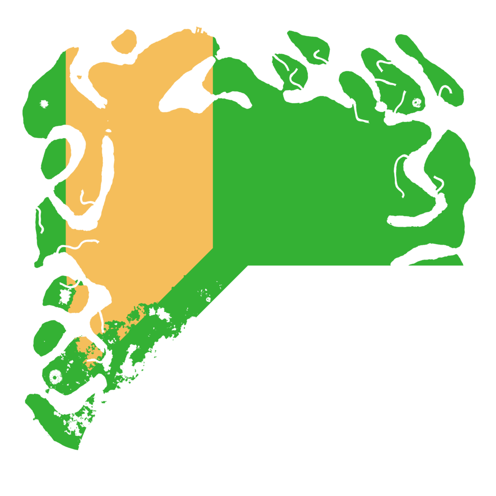 Biome Rust Map: Procedural Map, Size: 5500, Seed: 215853214