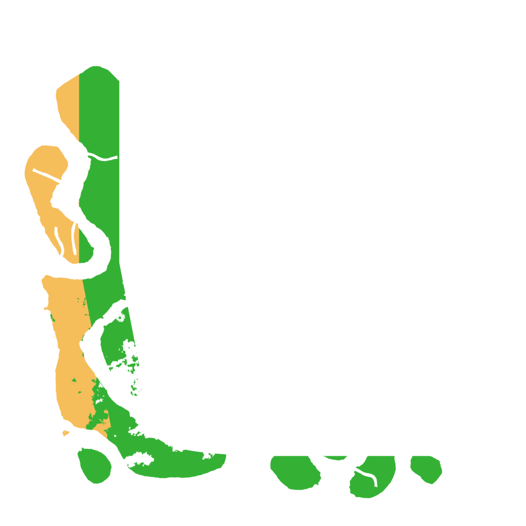 Biome Rust Map: Procedural Map, Size: 4200, Seed: 3154854