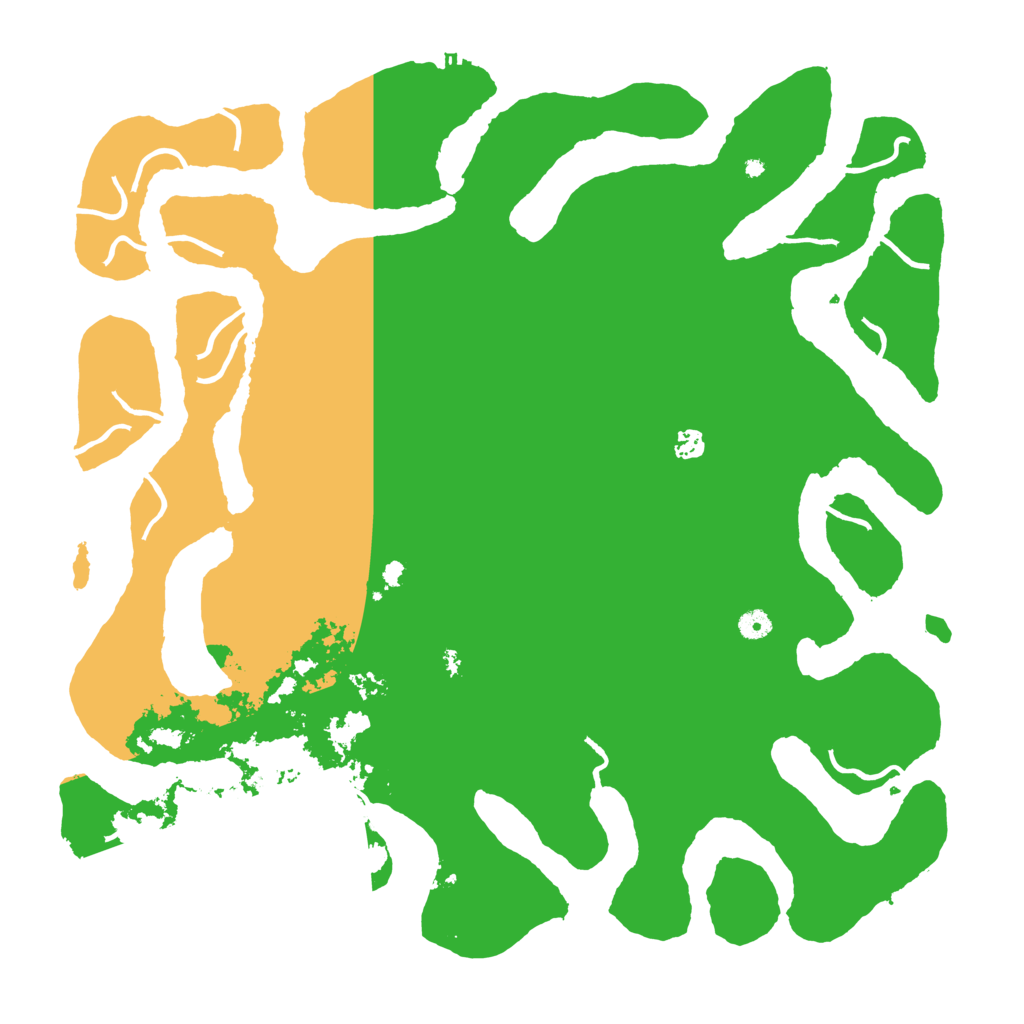 Biome Rust Map: Procedural Map, Size: 5000, Seed: 75106741