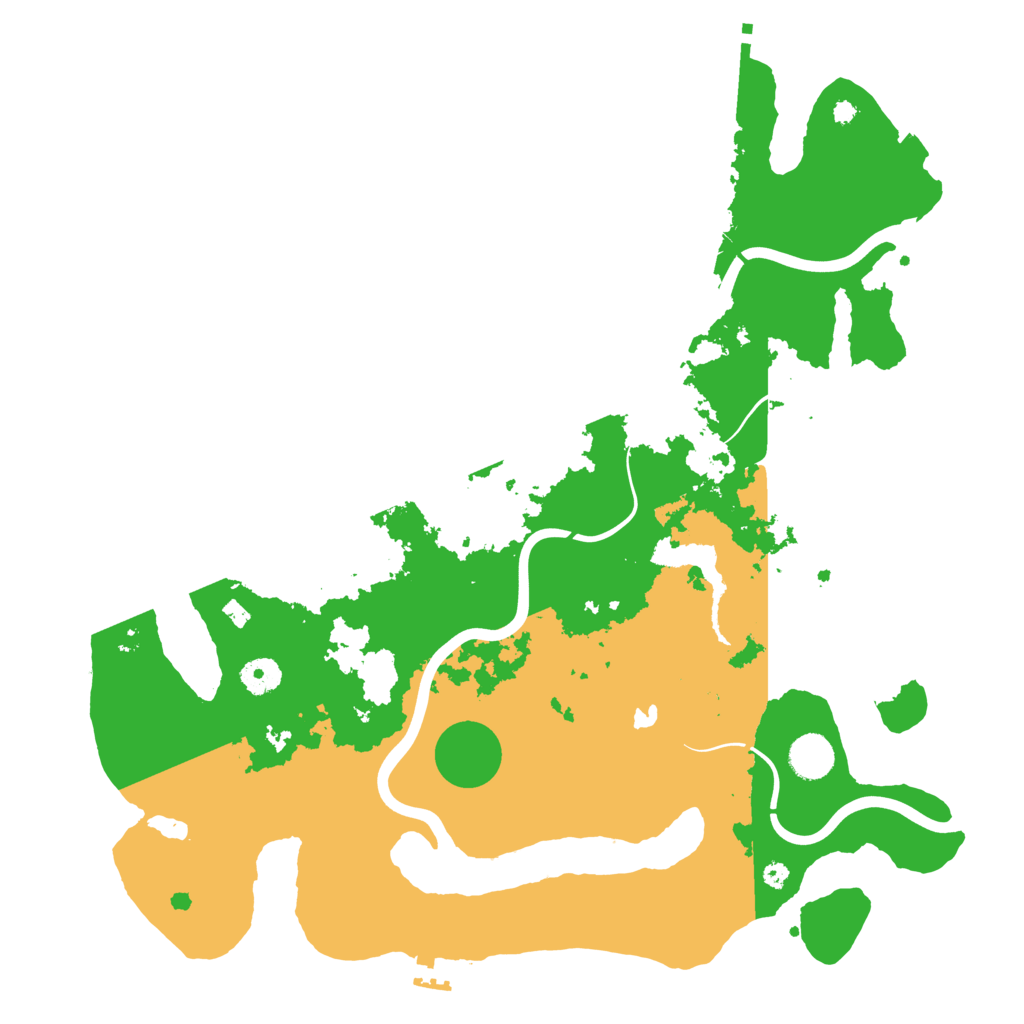 Biome Rust Map: Procedural Map, Size: 4050, Seed: 1476757498