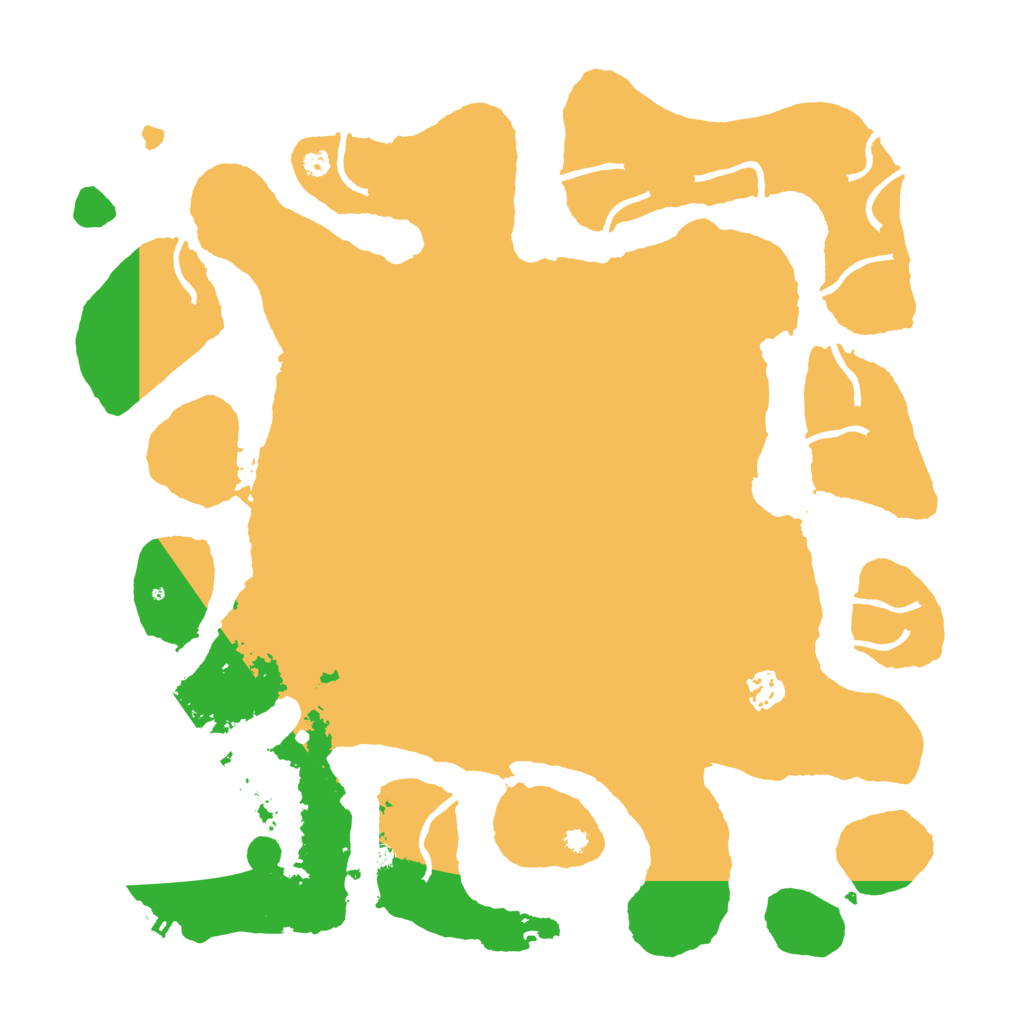 Biome Rust Map: Procedural Map, Size: 4000, Seed: 354278658