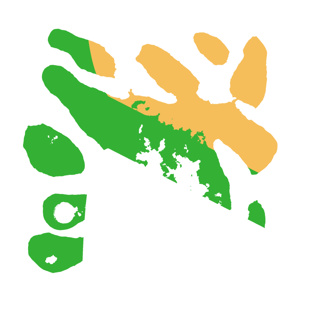 Biome Rust Map: Barren, Size: 2700, Seed: 1906181237