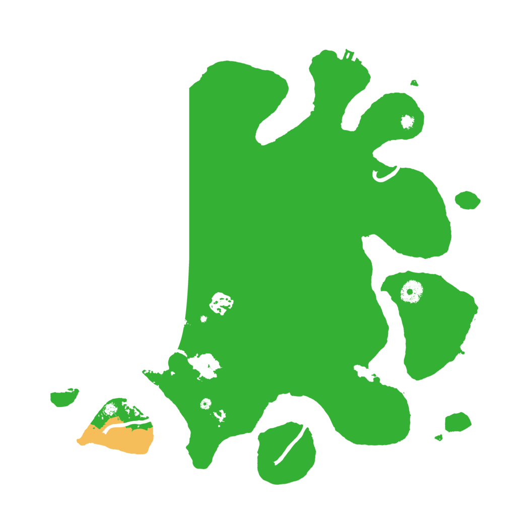 Biome Rust Map: Procedural Map, Size: 3500, Seed: 1730984581