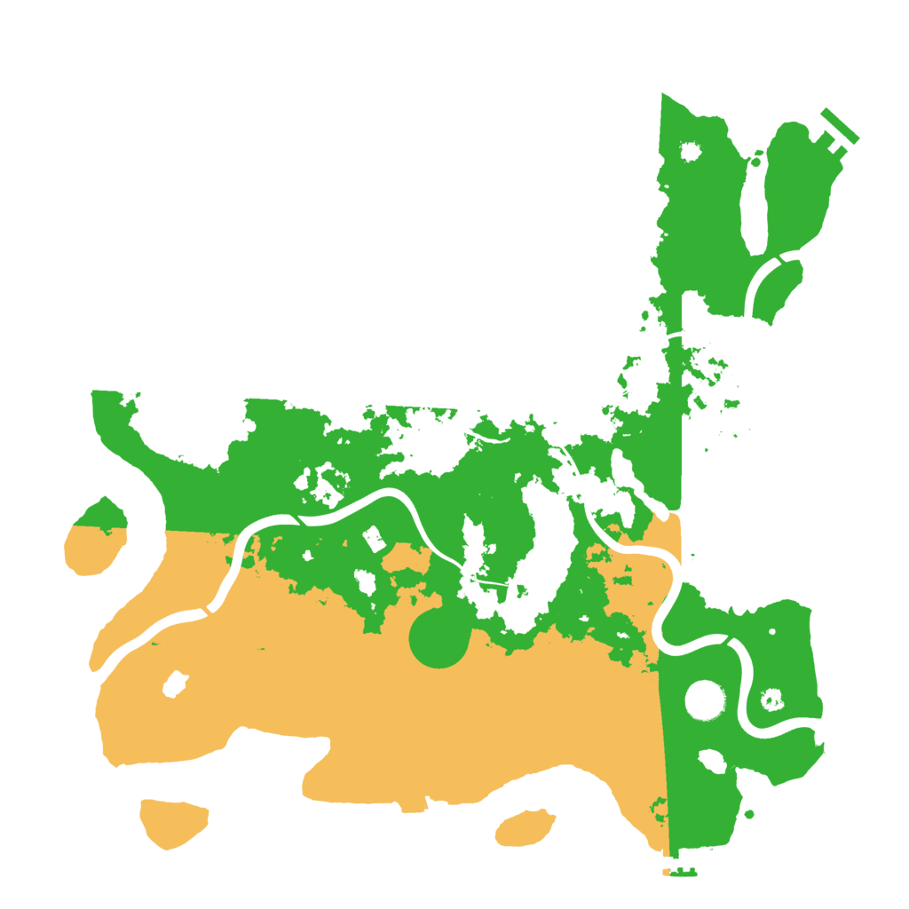 Biome Rust Map: Procedural Map, Size: 4000, Seed: 1363298062
