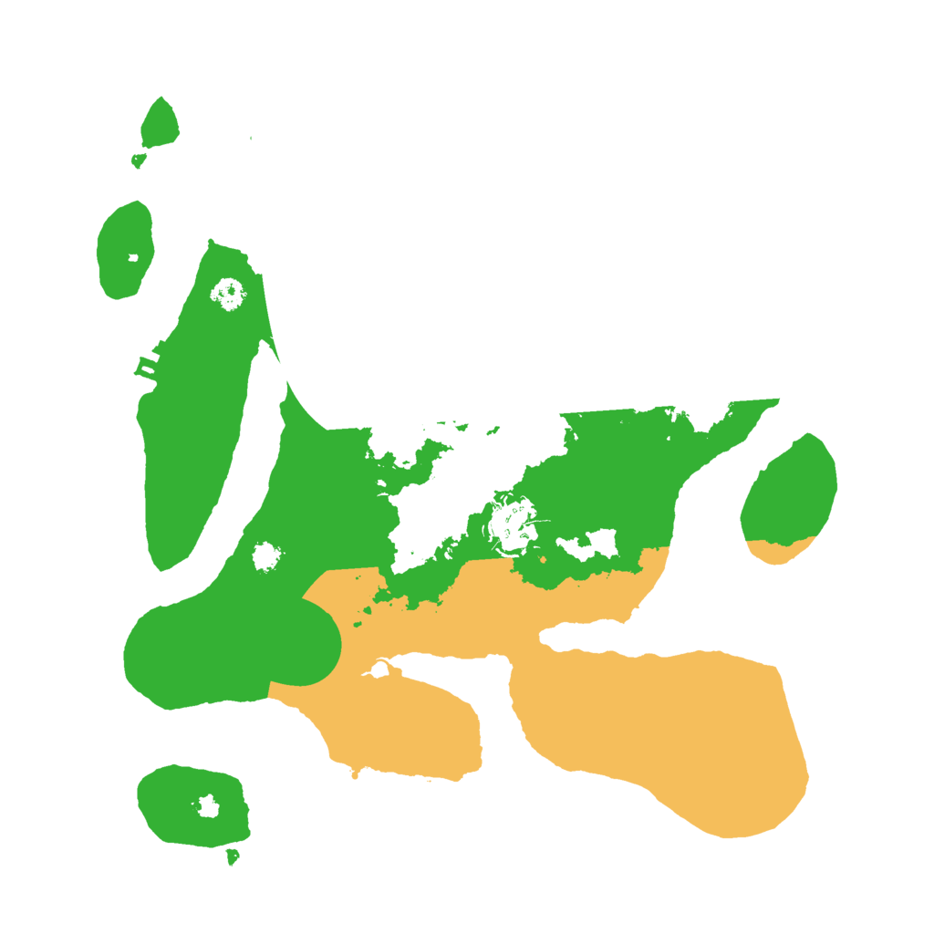 Biome Rust Map: Procedural Map, Size: 3000, Seed: 1480435986