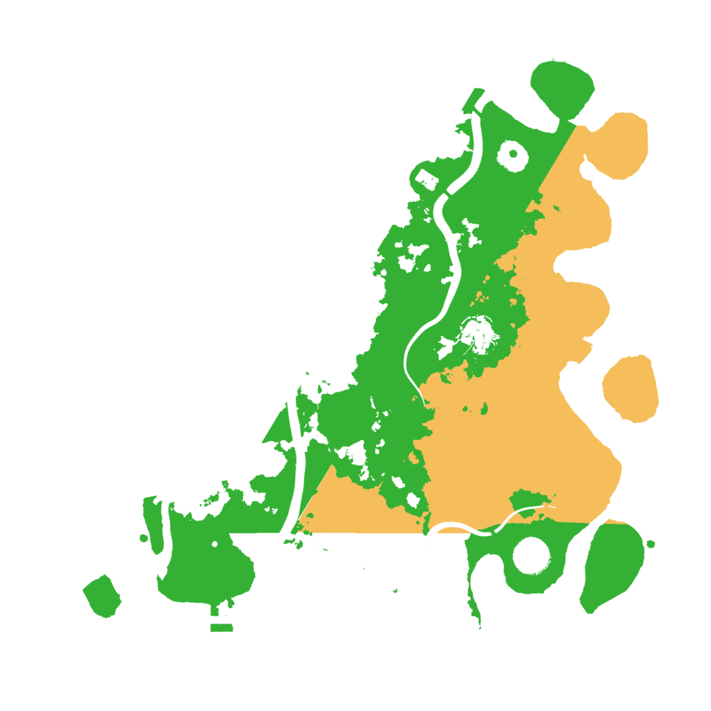Biome Rust Map: Procedural Map, Size: 3500, Seed: 1475399389