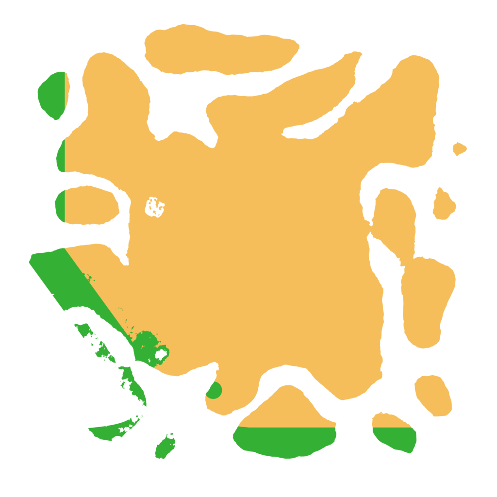 Biome Rust Map: Barren, Size: 3750, Seed: 1403883850