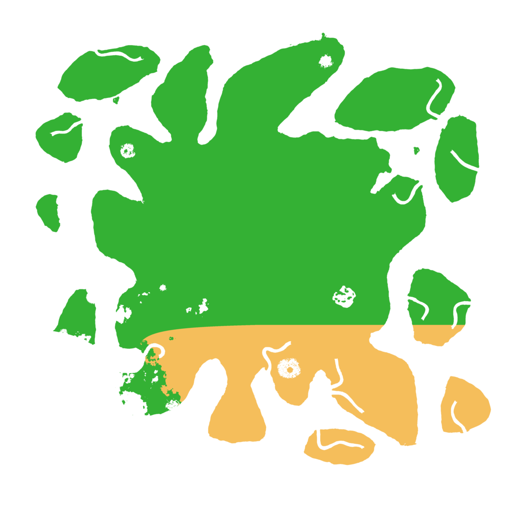 Biome Rust Map: Procedural Map, Size: 3600, Seed: 1553917581