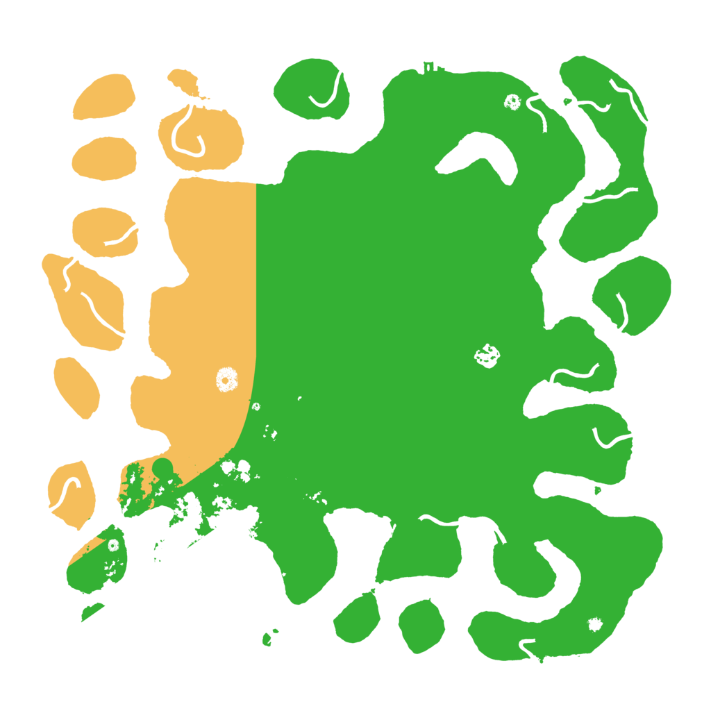 Biome Rust Map: Procedural Map, Size: 4500, Seed: 876780955