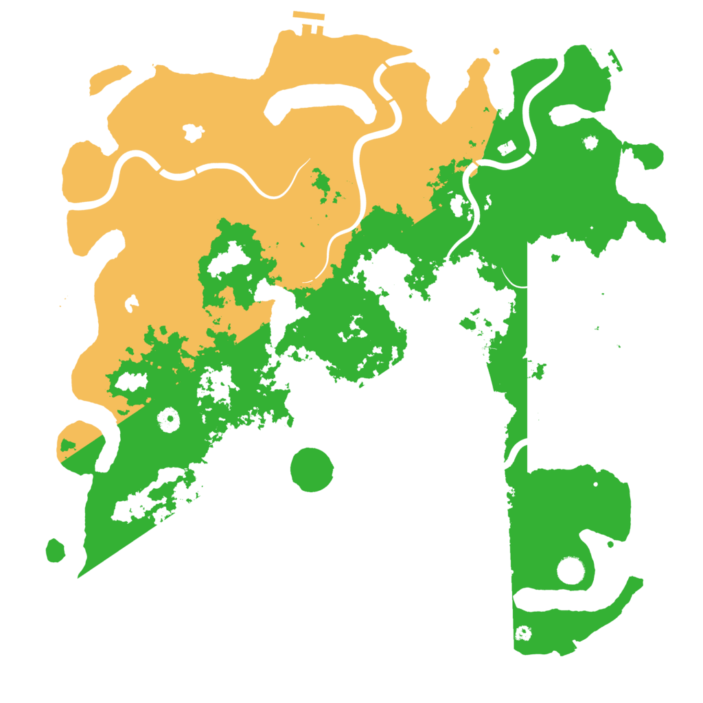 Biome Rust Map: Procedural Map, Size: 4500, Seed: 1123531904