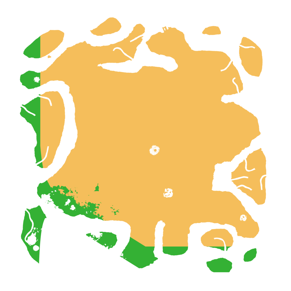 Biome Rust Map: Procedural Map, Size: 4500, Seed: 1466251606