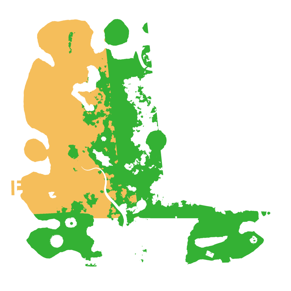 Biome Rust Map: Procedural Map, Size: 4000, Seed: 516