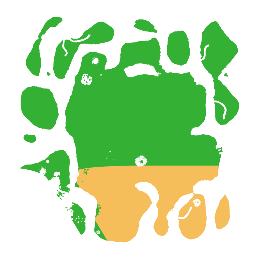 Biome Rust Map: Procedural Map, Size: 3500, Seed: 1735388847