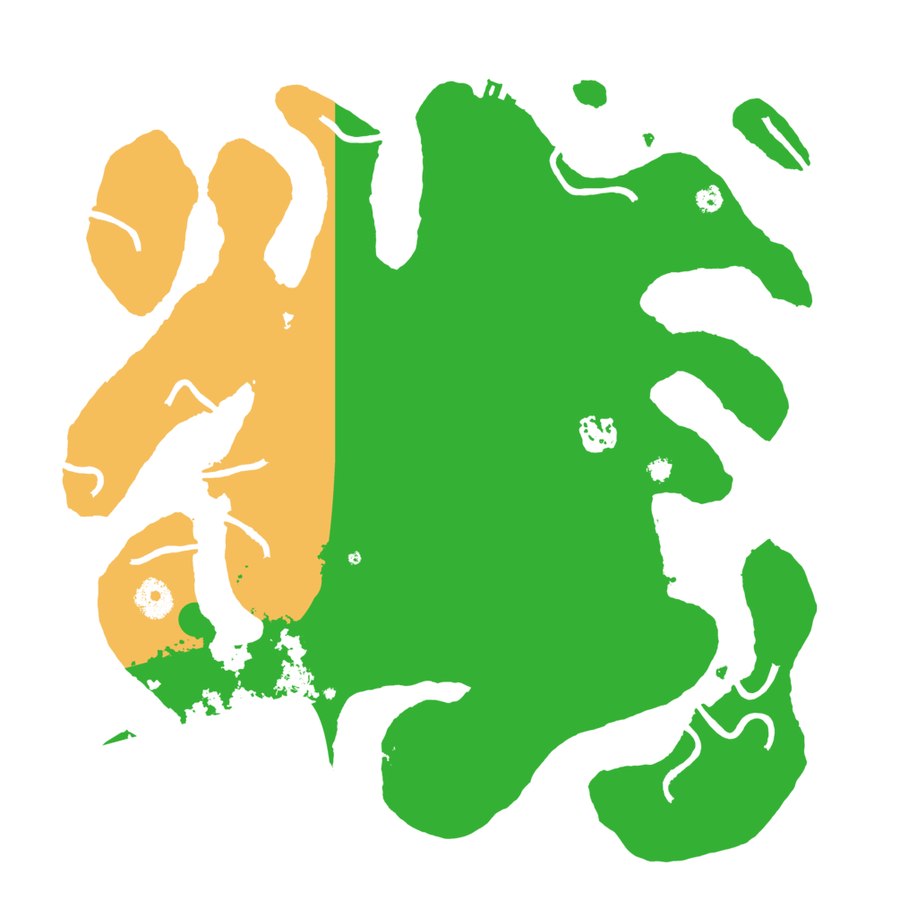 Biome Rust Map: Procedural Map, Size: 3600, Seed: 581300003