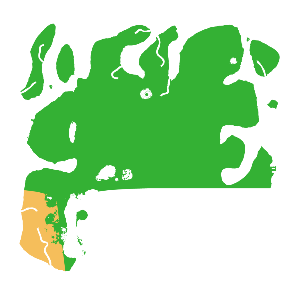 Biome Rust Map: Procedural Map, Size: 4000, Seed: 35432