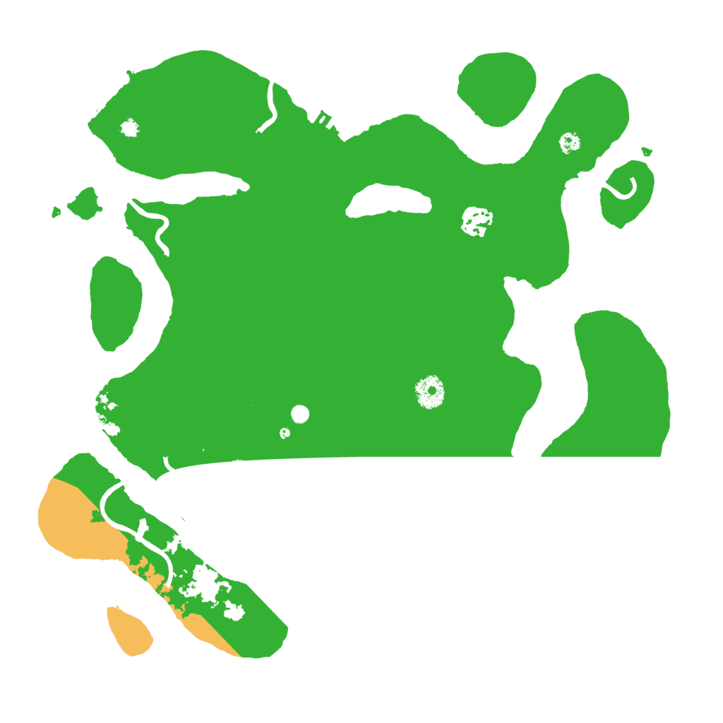 Biome Rust Map: Procedural Map, Size: 3500, Seed: 1605541473