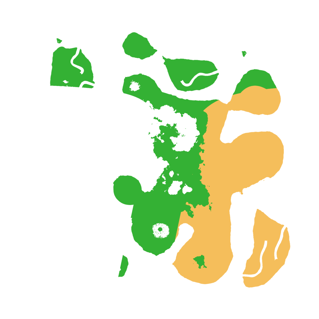 Biome Rust Map: Procedural Map, Size: 3000, Seed: 40609016