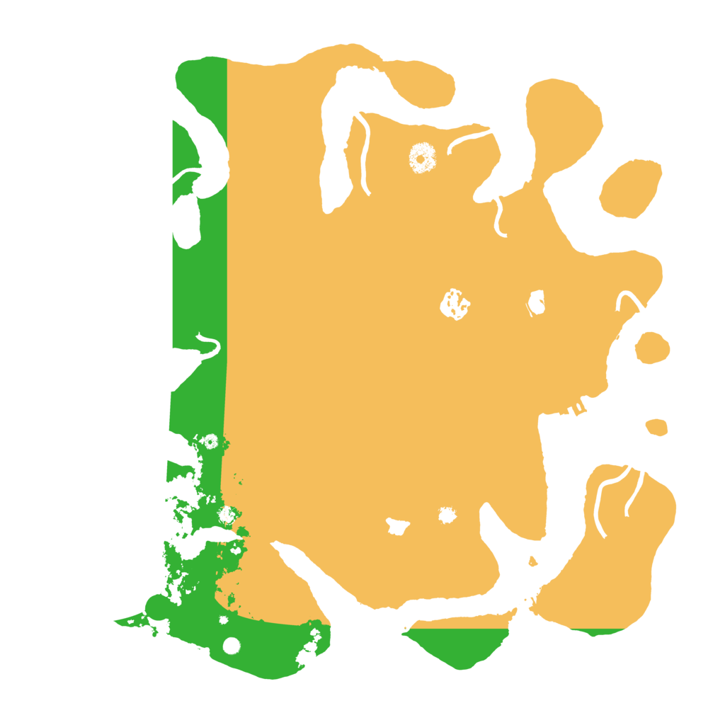 Biome Rust Map: Procedural Map, Size: 3700, Seed: 251270917