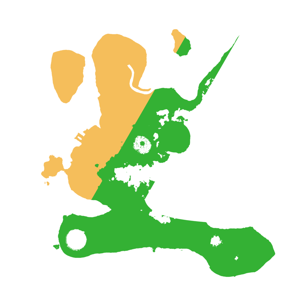 Biome Rust Map: Procedural Map, Size: 2650, Seed: 1752947856
